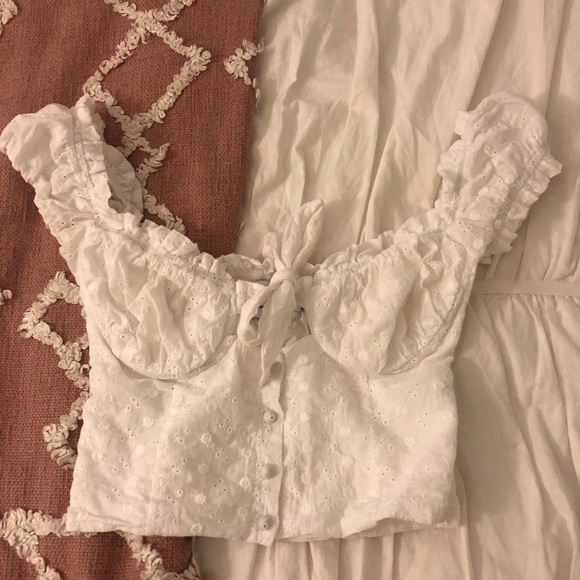 Princess Polly Tops - Elouise Crop Top